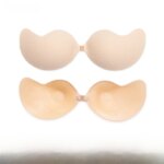 Cubiertas de silicona transpirables para pezones, copa de mango fina de verano, sujetador adhesivo, lencería para vestido de novia, sin tirantes, Invisible, antiexposición...