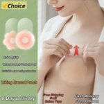 Cubierta de silicona para pezones, adhesivo para sujetador, sujetadores invisibles adhesivos, parche para el pecho para mujeres, almohadillas reutilizables para pétalos de pecho - Imagen 3