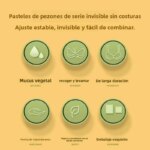 Cubrepezones de silicona transpirables para mujer, sujetador sin tirantes para vestido de novia, ropa interior invisible engr... - Imagen 2