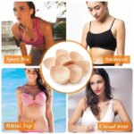 Almohadillas triangulares push-up transpirables y perforadas de repuesto para sujetadores sin espalda, realzadores de lencería para mujer, potenciadores de busto. - Imagen 2
