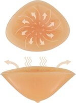 Silicona forma de pecho insertos de sujetador de silicona mastectomía prótesis sujetador potenciador insertos para mastectomía cáncer de mama - Imagen 3
