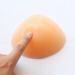 Silicona forma de pecho insertos de sujetador de silicona mastectomía prótesis sujetador potenciador insertos para mastectomía cáncer de mama - Imagen 2