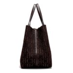 Bolso de Mano de Gran Capacidad para Mujer, Tejido, con Estampado de Letras, Ideal para Viajes y Compras - Imagen 6