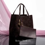 Bolso de Mano de Gran Capacidad para Mujer, Tejido, con Estampado de Letras, Ideal para Viajes y Compras - Imagen 8