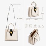 Bolsos de Mujer BAFELLI, NUEVO 2026, Moda de Celebridades, Bolso de Mano con Diseño de Gato, Bandolera, de Cuero, de Diseñador, Elegante y de Lujo - Imagen 5