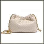 Bolso tejido a mano 2026, bolso nube, cadena pequeña, bolso bandolera, bolso de hombro versátil de lujo ligero para mujer, a la moda