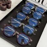 Gafas de lujo para hombre y mujer 2026: Montura de acetato de diseño de marca de alta gama con patrón de tallado retro exquisito, novedad de moda mundial. - Imagen 6