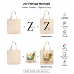 100 Bolsas de Lona Personalizadas con Logotipo, Bolsas de Compras de Algodón Reutilizables al por Mayor, Regalo Promocional Ecológico - Imagen 2