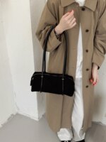 Bolso de Hombro Retro Estilo Francés para Mujer, Nuevo Modelo 2026, Ligero, de Lujo, Pequeño, de Alta Gama, Tipo Bowling - Imagen 4