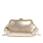 Bolso bandolera de lujo para mujer, con diseño plisado y brillante que imita una nube, estilo BV, un bolso de mano exquisito y moderno. - Imagen 4