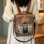 【Gran oferta】Mochila moderna, bolso de hombro para mujer, mochila de gran capacidad con cierre y bolso de mano informal con doble correa para los hombros.