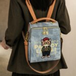 【Gran oferta】Mochila moderna, bolso de hombro para mujer, mochila de gran capacidad con cierre y bolso de mano informal con doble correa para los hombros. - Imagen 2