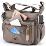 Bolsos cruzados, bolsos de hombro y bolsos tipo mensajero, de diseño neutro, para hombres y mujeres, son ideales para el uso diario en el trabajo y para los desplazamientos diarios. - Imagen 3