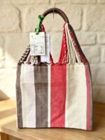 Bolso Tote Tejido con Bloques de Color Estilo Marni 2026, Bolso Grande de Mano y Hombro Casual - Imagen 5