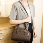 Novedad 2026: Bolso Tote de Gran Capacidad para Viajes Diarios con Diseño Estampado – Bolso de Hombro y Bandolera Elegante para Mujer - Imagen 4