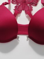 Conjunto de lencería push-up con cierre frontal - Imagen 3