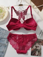 Conjunto de lencería push-up con cierre frontal - Imagen 2