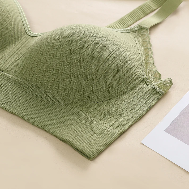 [Conjunto] Conjunto de lencería sexy para mujer Conjunto de sujetadores push-up Sujetador con aros sólidos Conjunto de bragas de ropa interior diaria