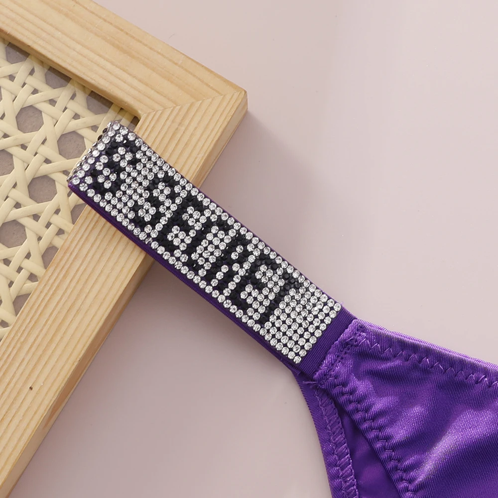 Conjunto de lencería para mujer, bralette de encaje con push-up, sin costuras, cómodo y transpirable, para estar en casa, conjunto de lencería, conjunto de ropa interior, conjunto de sujetador y braga
