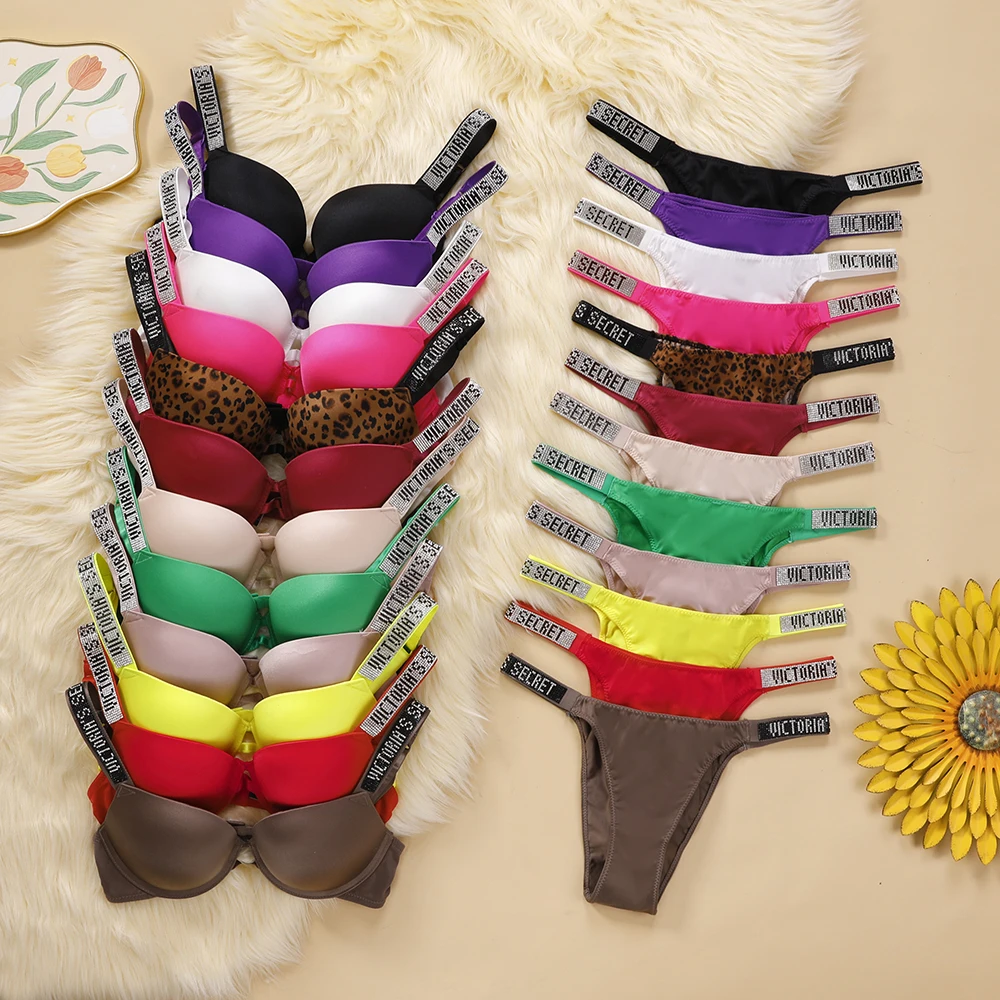 Conjunto de lencería para mujer, bralette de encaje con push-up, sin costuras, cómodo y transpirable, para estar en casa, conjunto de lencería, conjunto de ropa interior, conjunto de sujetador y braga