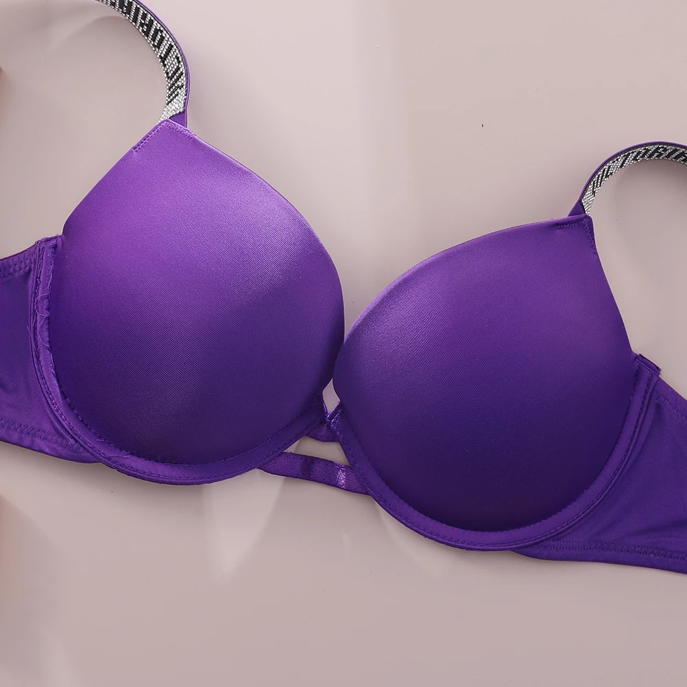 Conjunto de lencería para mujer, bralette de encaje con push-up, sin costuras, cómodo y transpirable, para estar en casa, conjunto de lencería, conjunto de ropa interior, conjunto de sujetador y braga