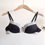 Conjunto de lencería sexy con estampado de leopardo para mujer, sujetador de encaje push-up sin aros, ropa interior diaria atractiva y cómoda que realza la figura. - Imagen 6