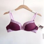 Conjunto de lencería sexy con estampado de leopardo para mujer, sujetador de encaje push-up sin aros, ropa interior diaria atractiva y cómoda que realza la figura. - Imagen 4