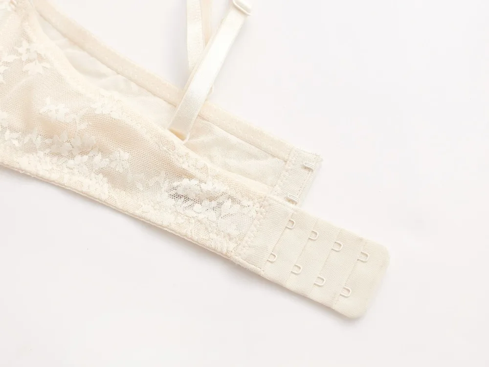 Conjunto de lencería Sexy de encaje bordado para mujer, sujetador de realce de copa fina francesa, ropa interior cómoda y transpirable, conjunto de bragas y sujetador para mujer Conjunto de lencería Sexy de encaje bordado para mujer, sujetador de realce de copa fina francesa, ropa interior cómoda y transpirable, conjunto de bragas y sujetador para mujer