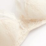 Conjunto de lencería Sexy de encaje bordado para mujer, sujetador de realce de copa fina francesa, ropa interior cómoda y transpirable, conjunto de bragas y sujetador para mujer - Imagen 2